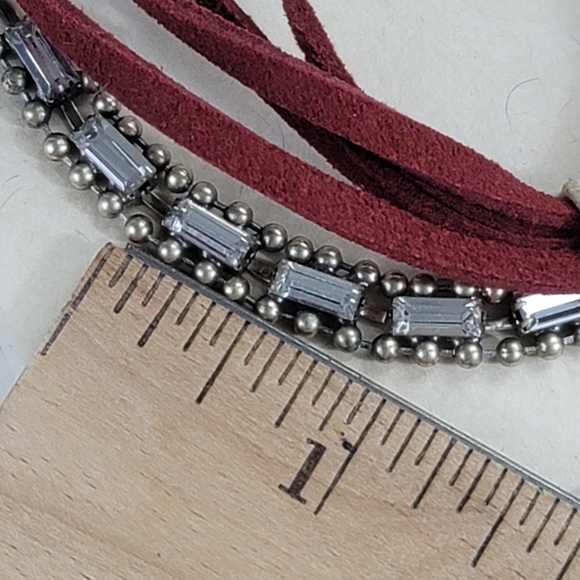 Jen Atkin x Chloe + Isabel Suede And Baguette Headwrap + Choker - Picture 5 of 12